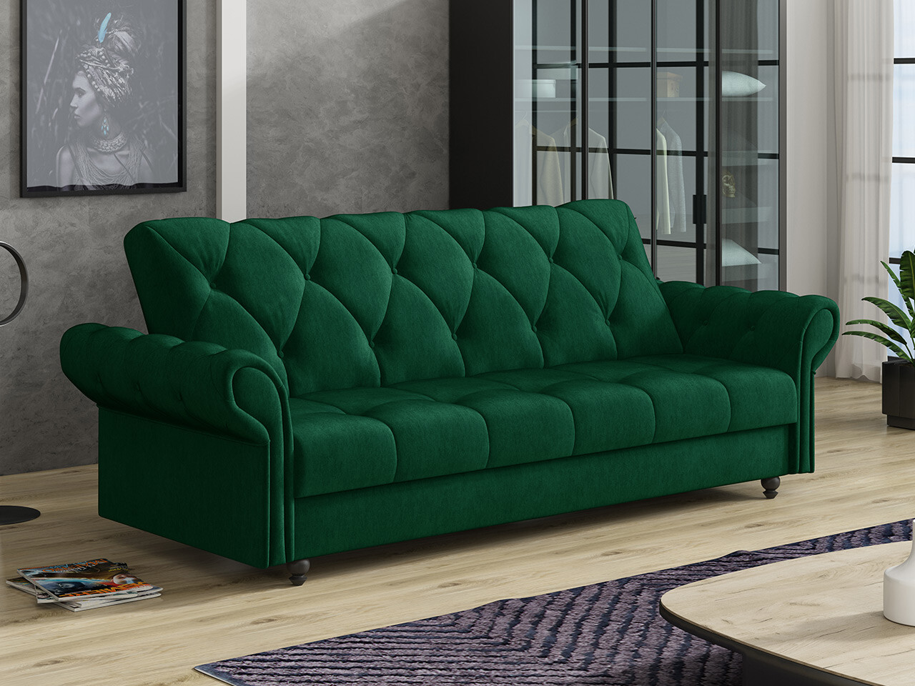 Sofá cama Columbus 209 (Kronos 19)