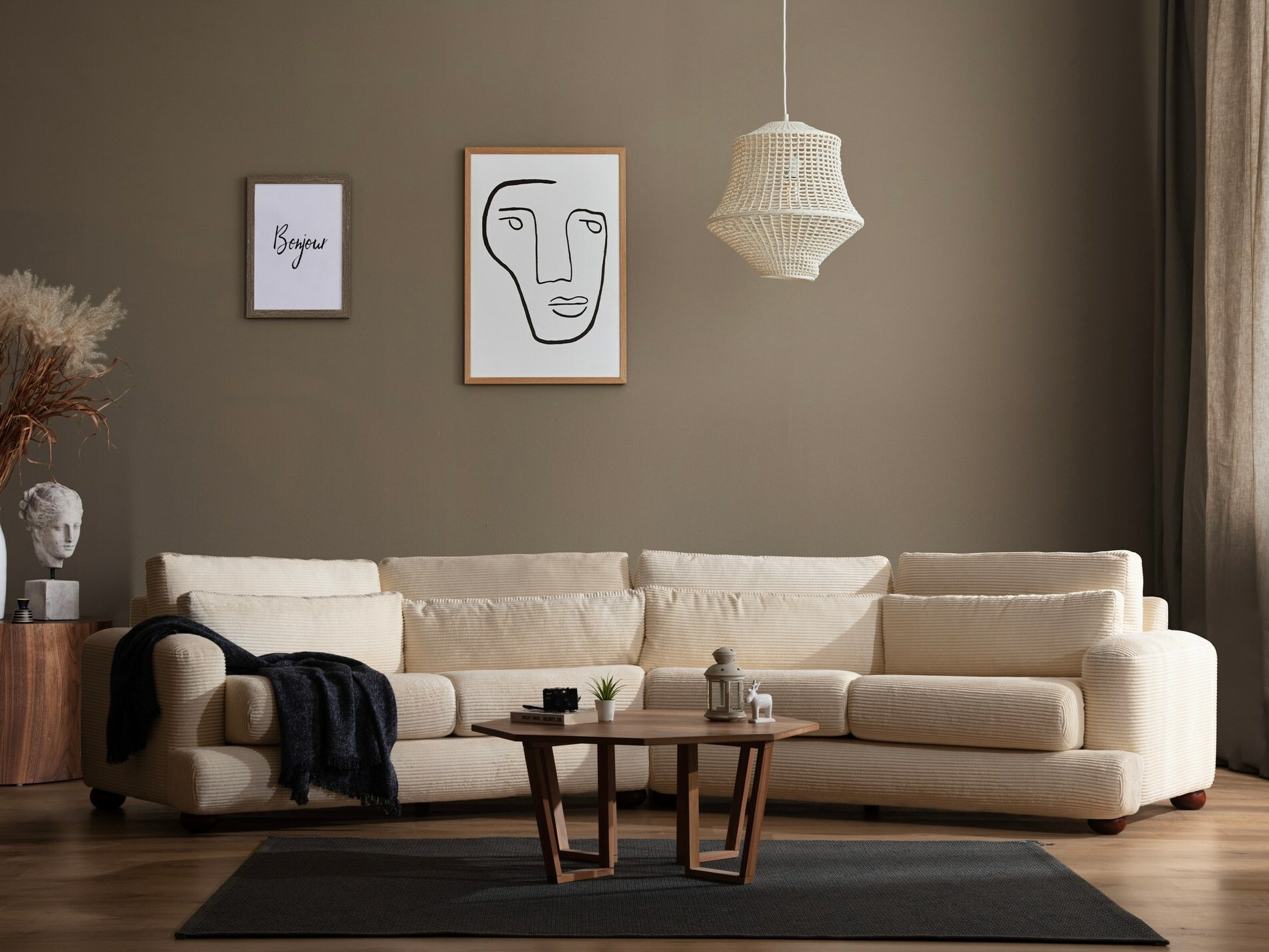 Sofá modular Altadena 432 (Beige)