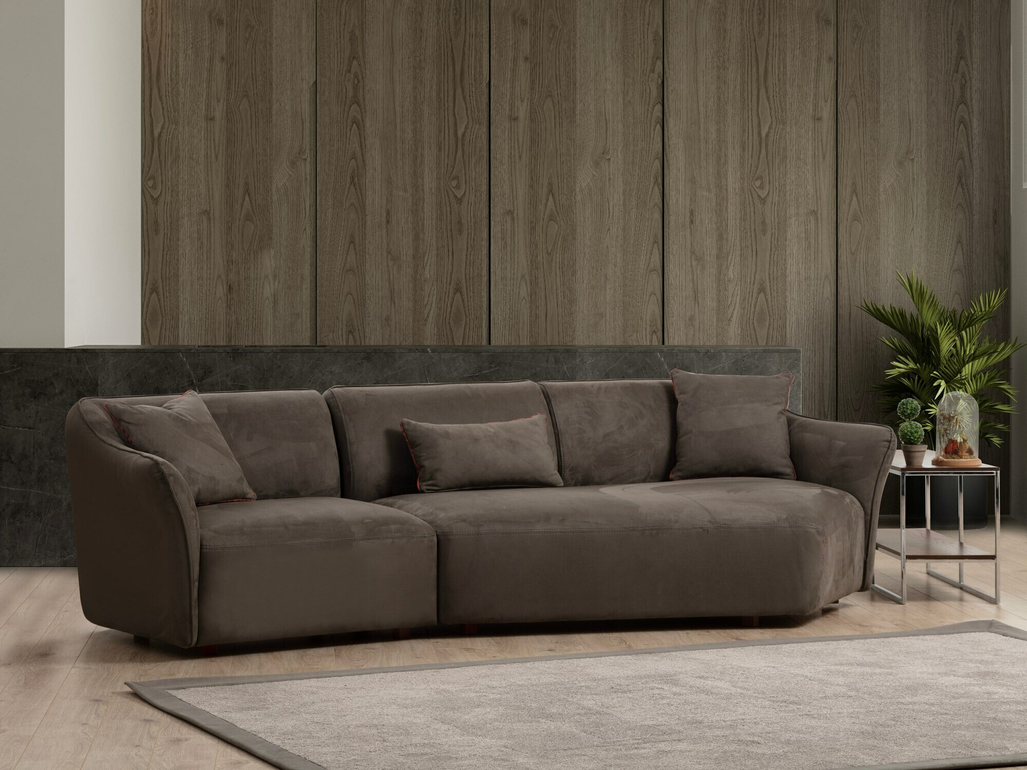 Sofá Altadena 431 (Marrón)