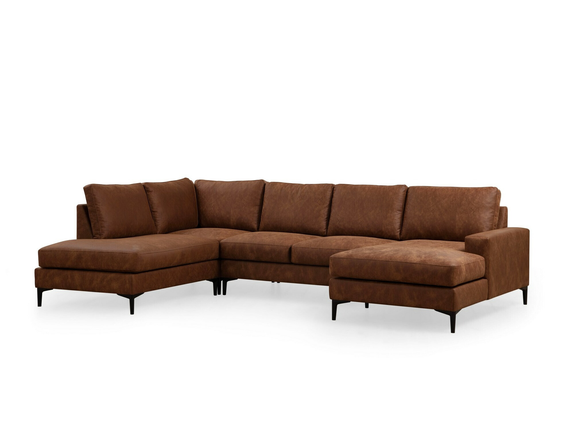 Sofá rinconero modular Altadena 430 (Marrón)