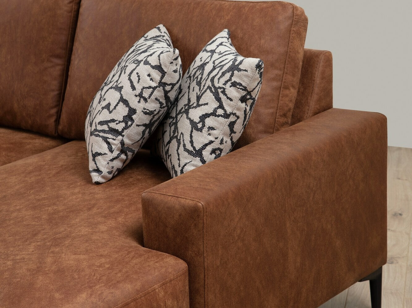 Sofá rinconero modular Altadena 430 (Marrón)