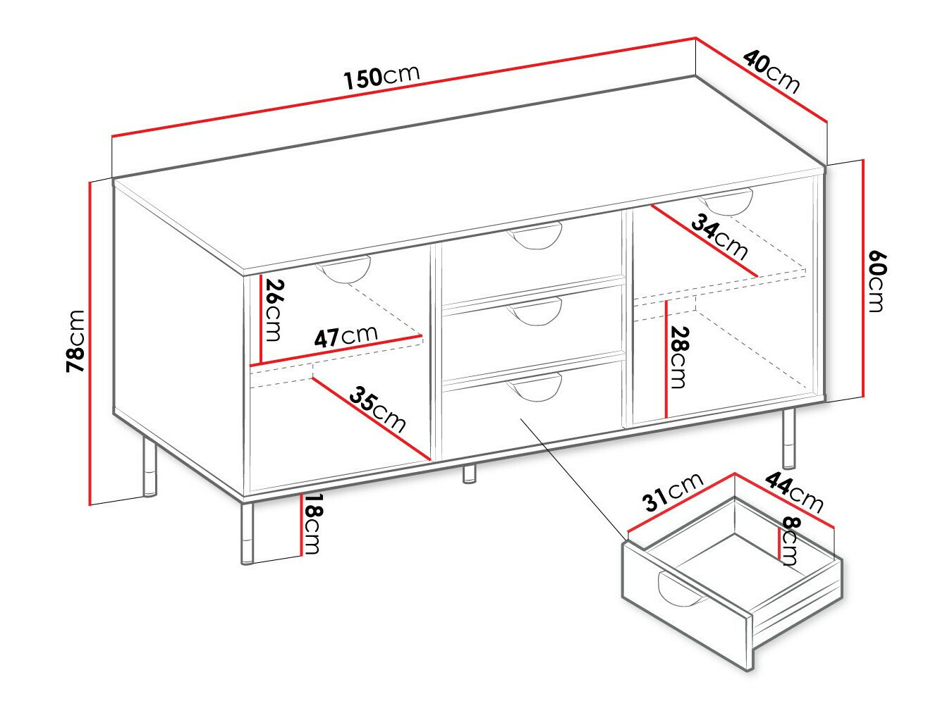 Cómoda Comfivo Levevai 101