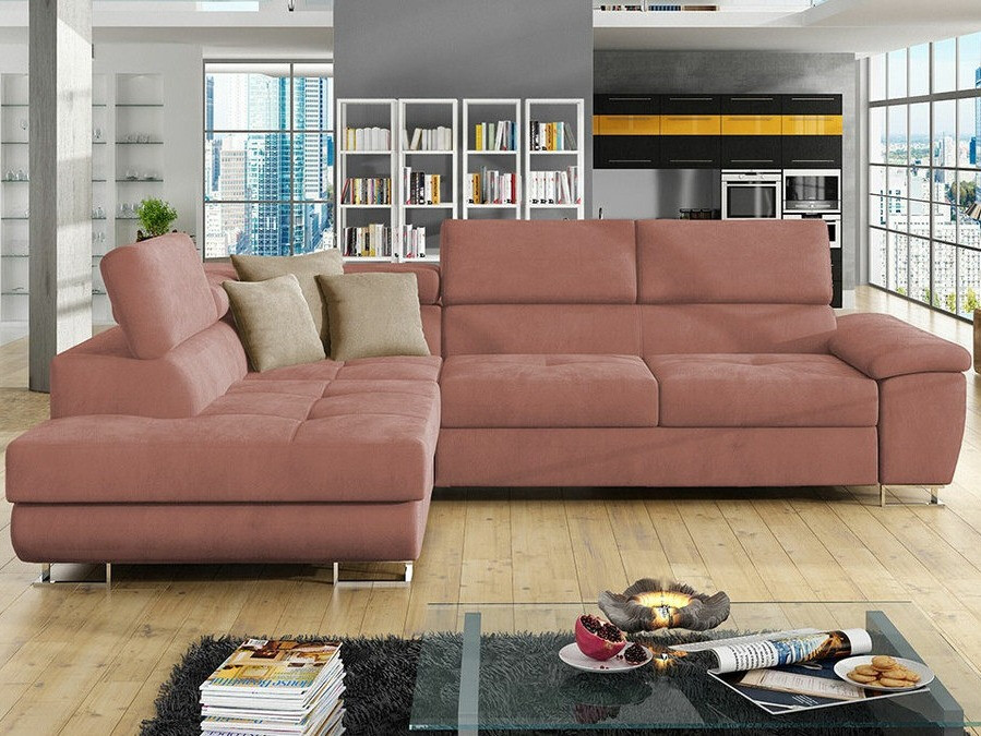 Sofá rinconero Comfivo Ruta II (Uttario Velvet 2955 + Uttario Velvet 2979)