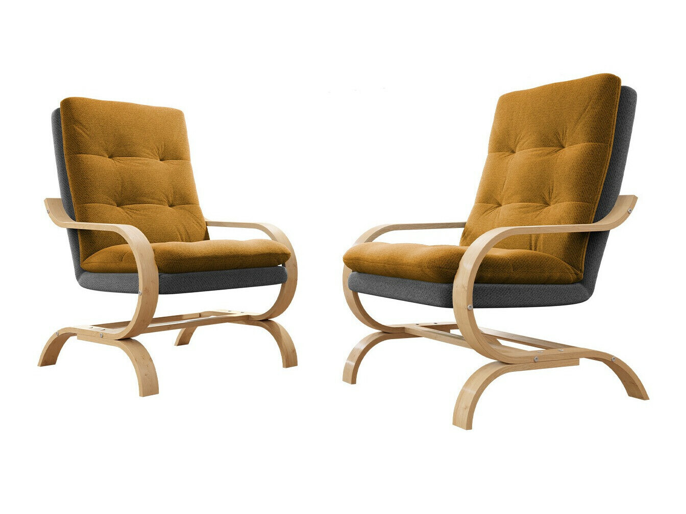 Conjunto de muebles tapizado Carlsbad 122 (Kronos 01 + Kronos 22)