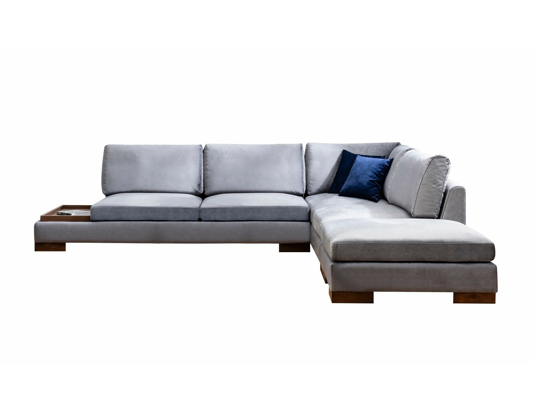 Sofá rinconero Altadena 448 (Gris oscuro)