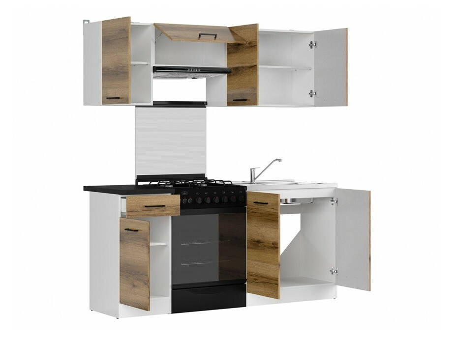 Conjunto de cocina Boston 511 (Delano roble)