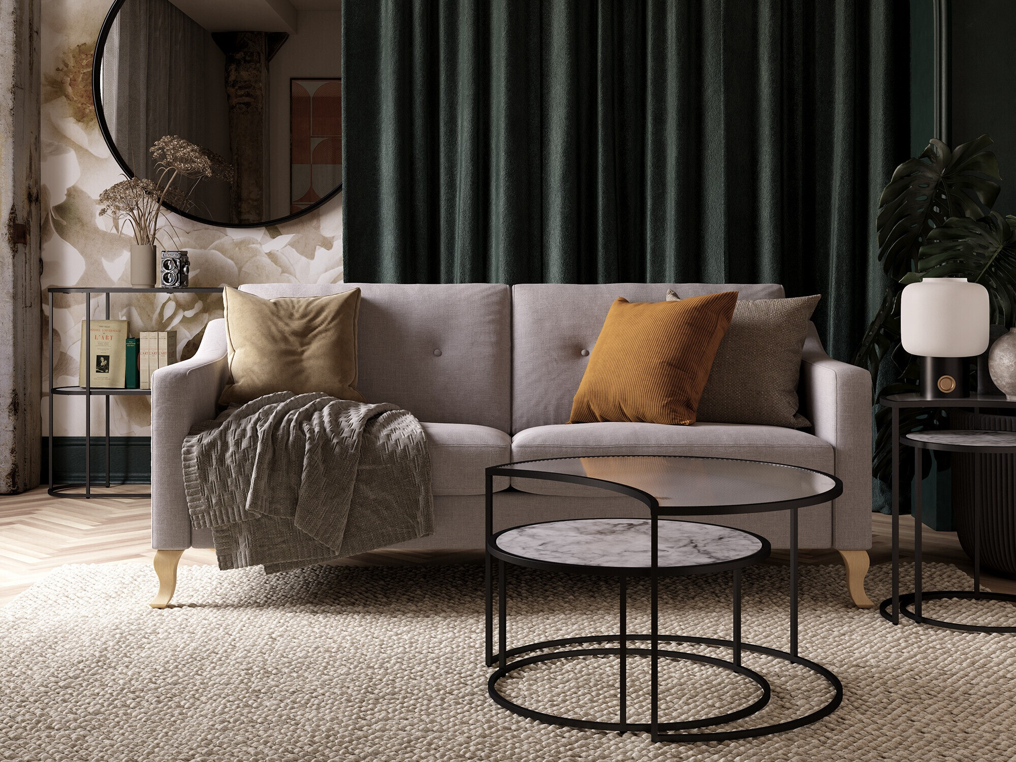 Conjunto mesa de centro Tulsa 628