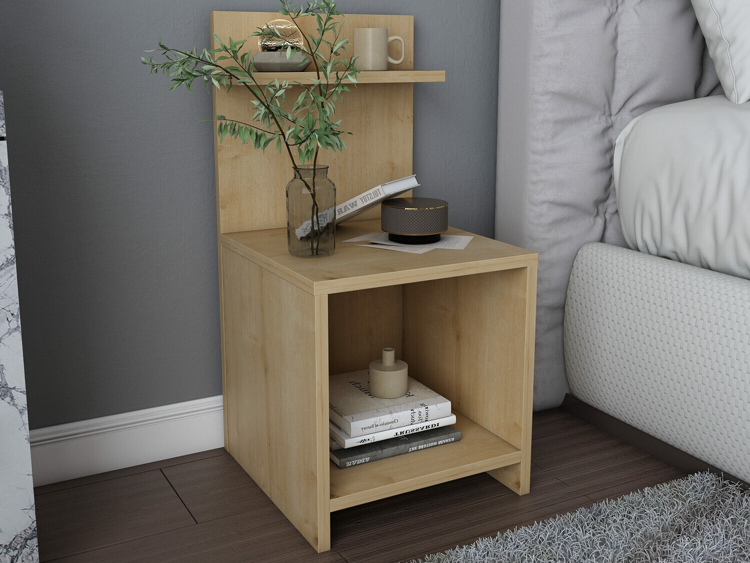 Mesilla de noche Kailua 2445 (Roble)