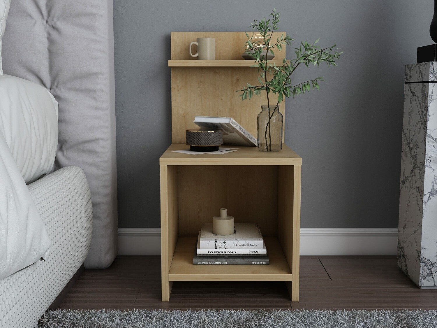 Mesilla de noche Kailua 2445 (Roble)