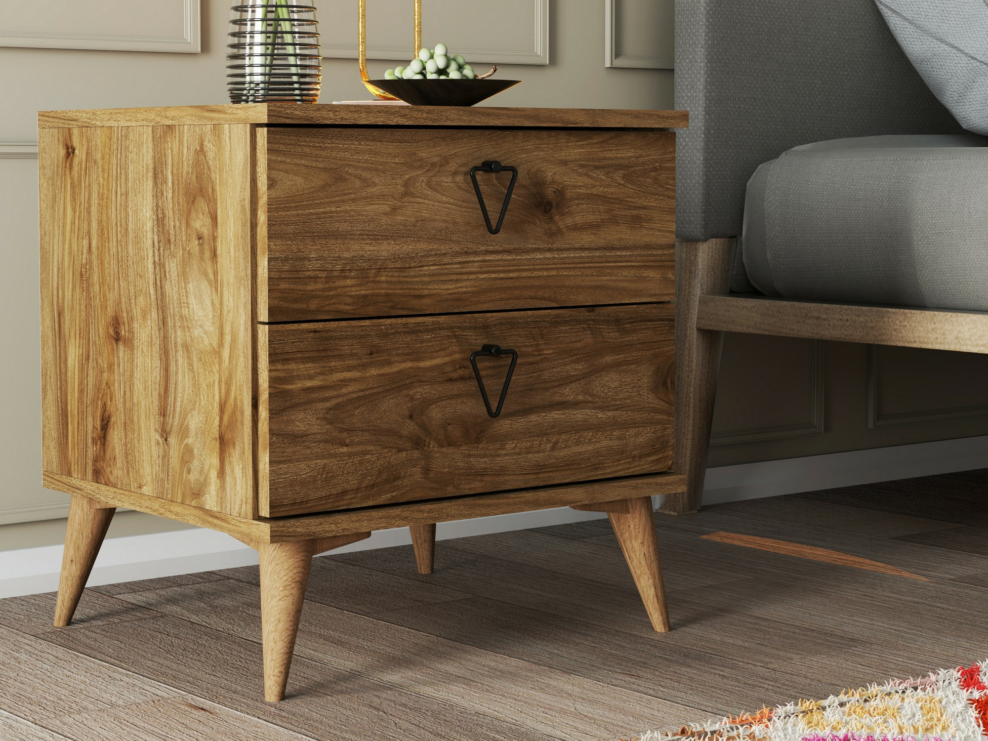 Mesilla de noche Kailua 1508 (Nogal)