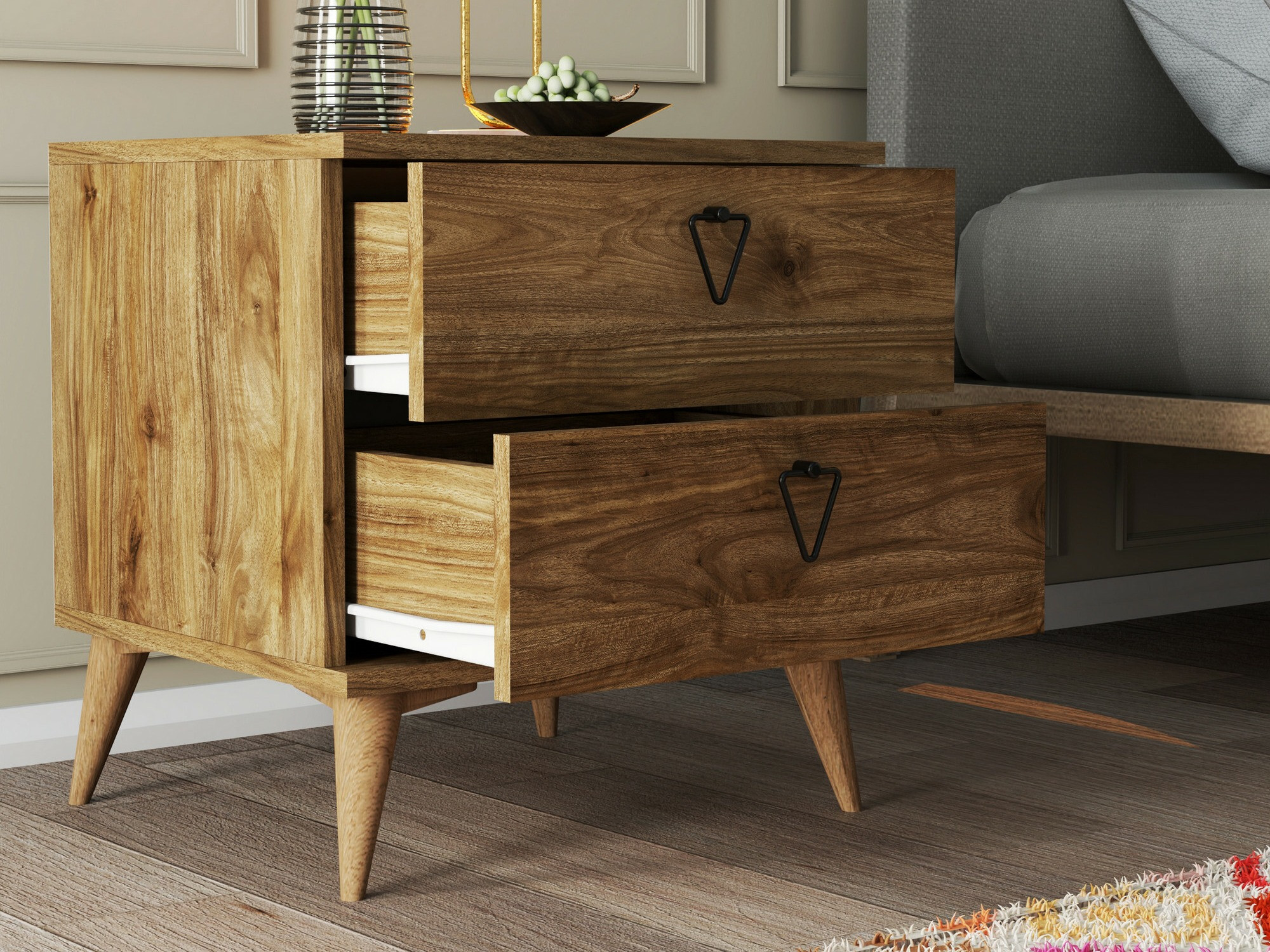 Mesilla de noche Kailua 1508 (Nogal)