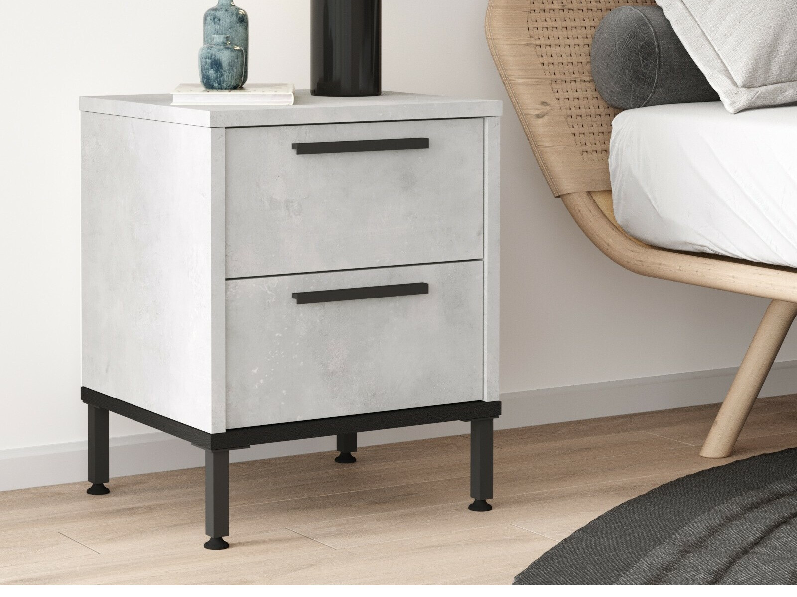 Mesilla de noche Kailua 1510 (Gris)