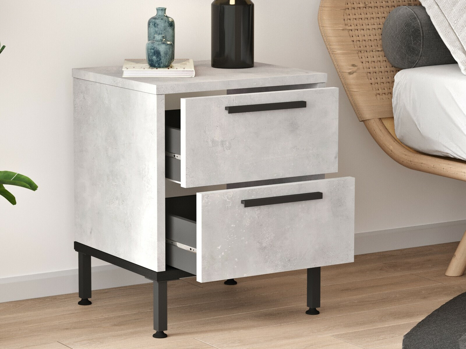 Mesilla de noche Kailua 1510 (Gris)