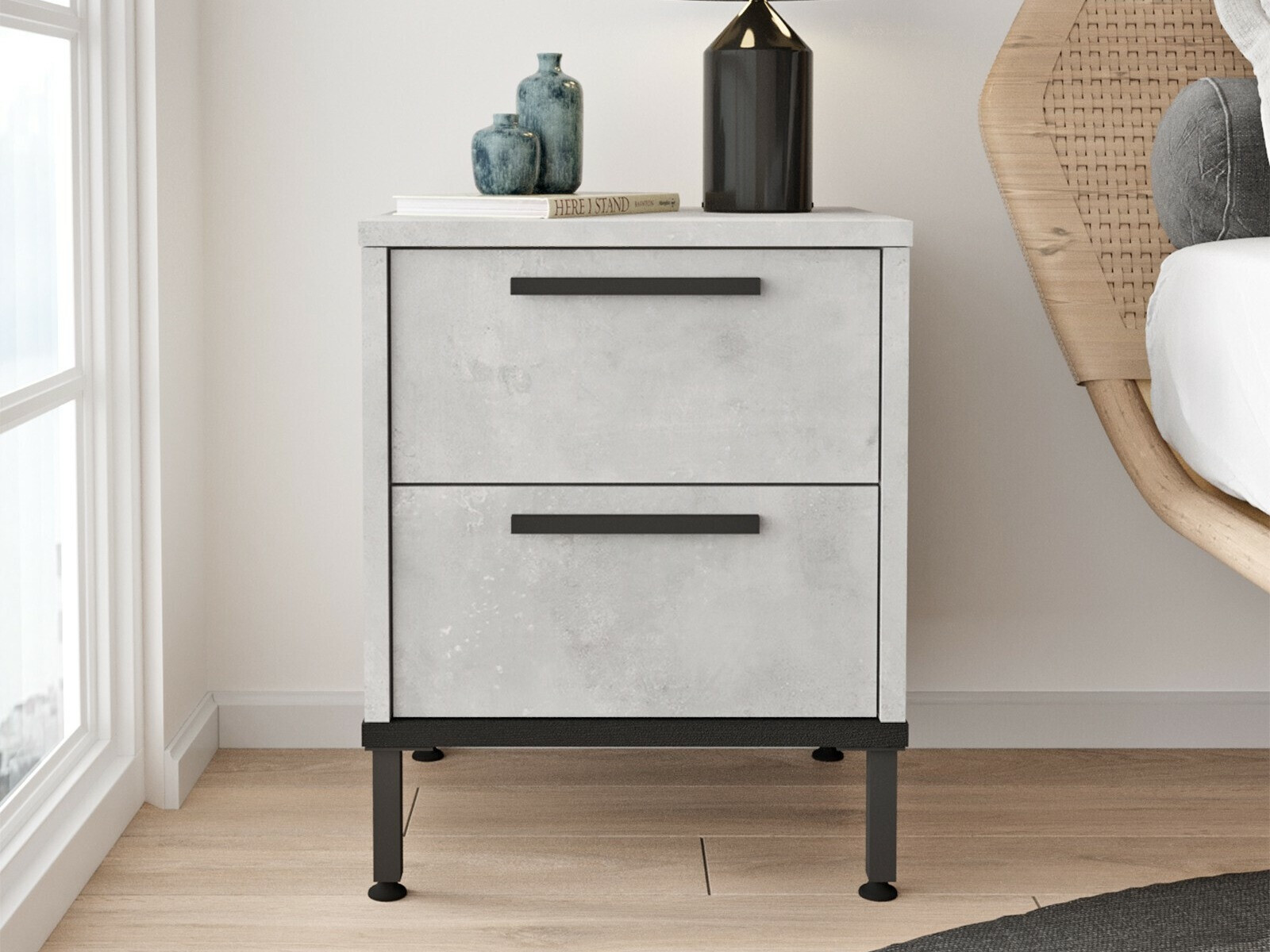 Mesilla de noche Kailua 1510 (Gris)