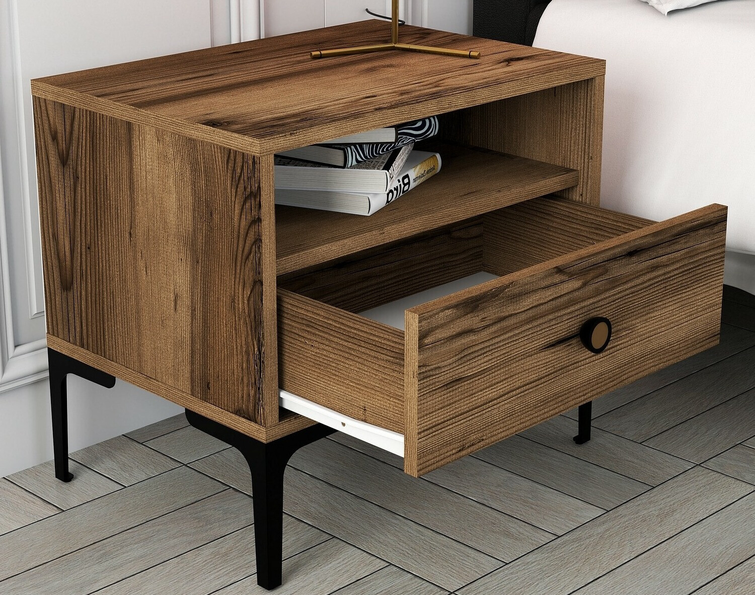 Mesilla de noche Kailua 1516 (Nogal)