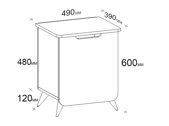 Mesilla de noche Kailua 1527