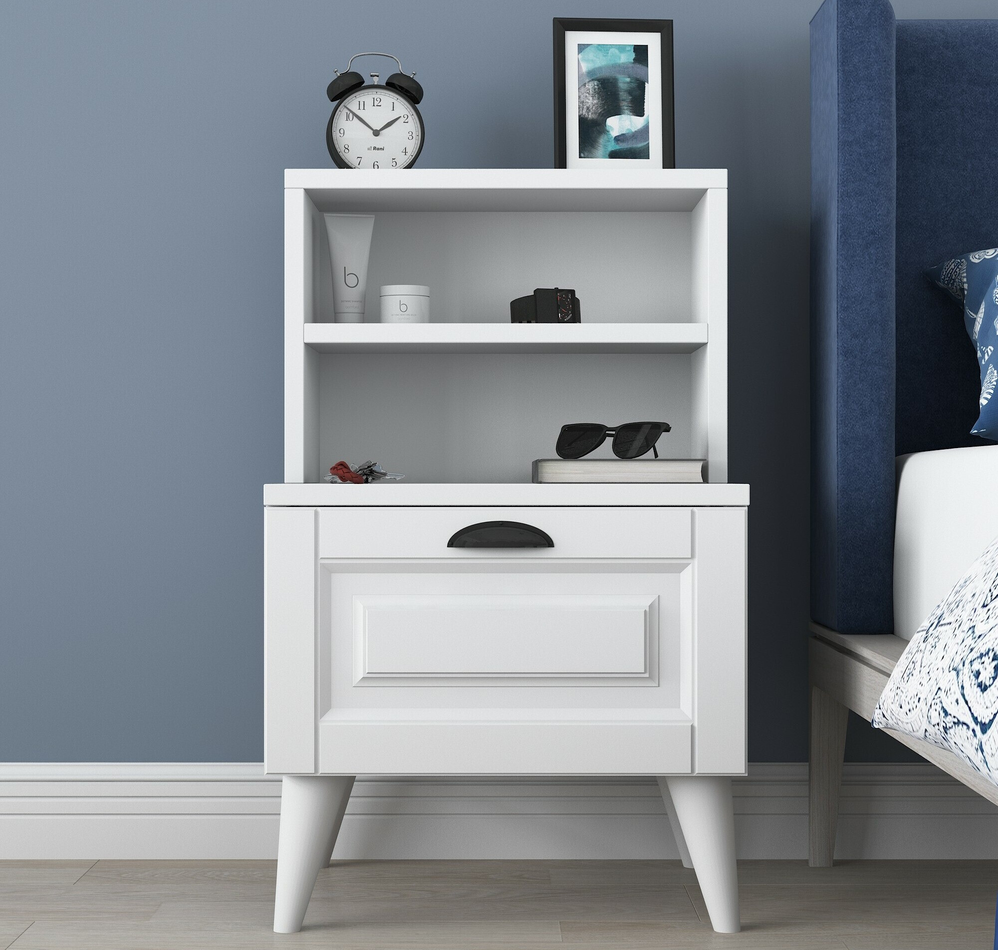 Mesilla de noche Kailua 1531 (Blanco)