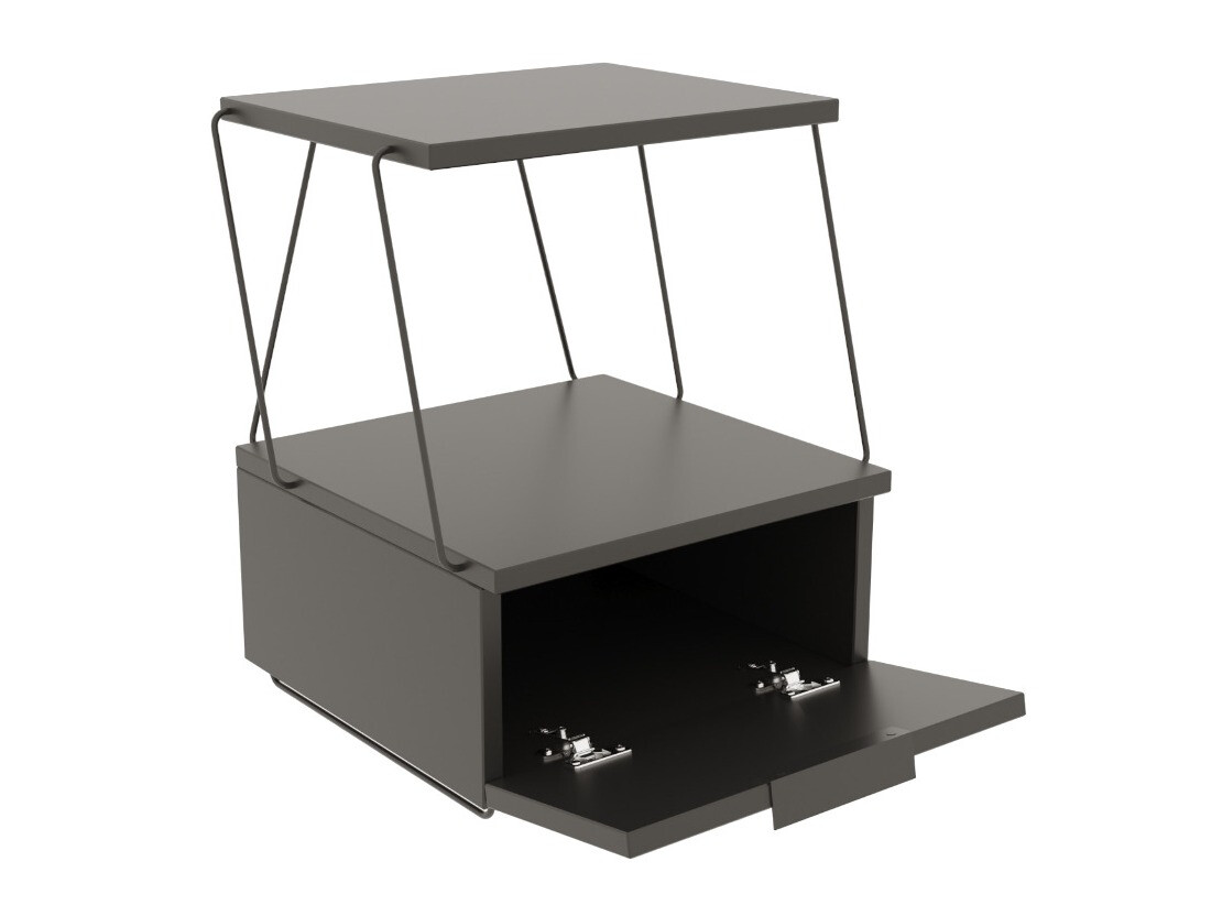 Mesilla de noche Kailua 1541 (Antracita)