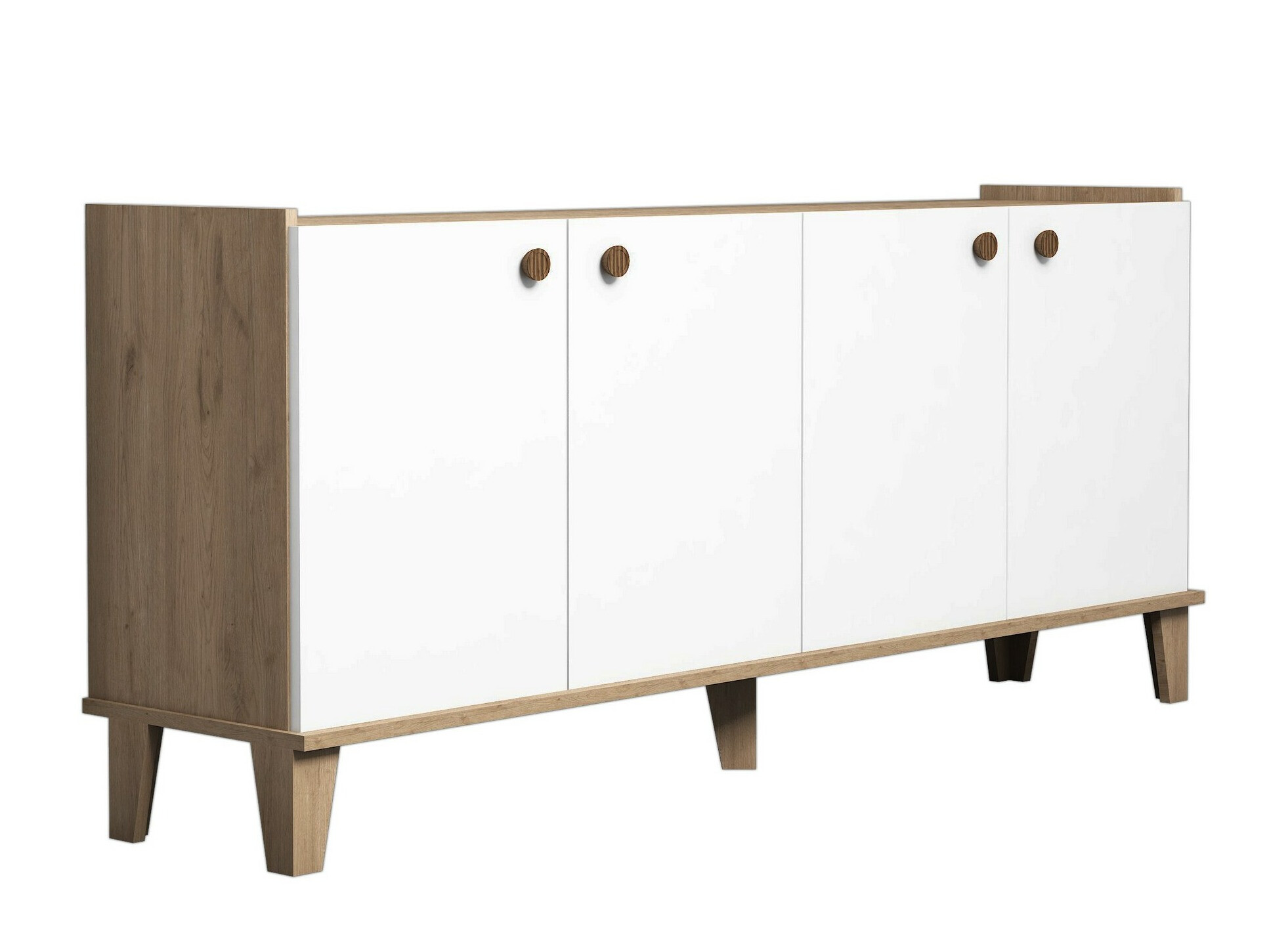 Aparador Kailua 1546 (Roble + Blanco)