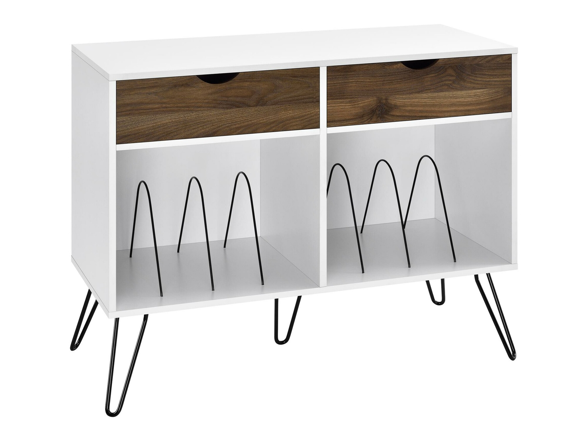 Estantería Tulsa 671 (Blanco + Roble)