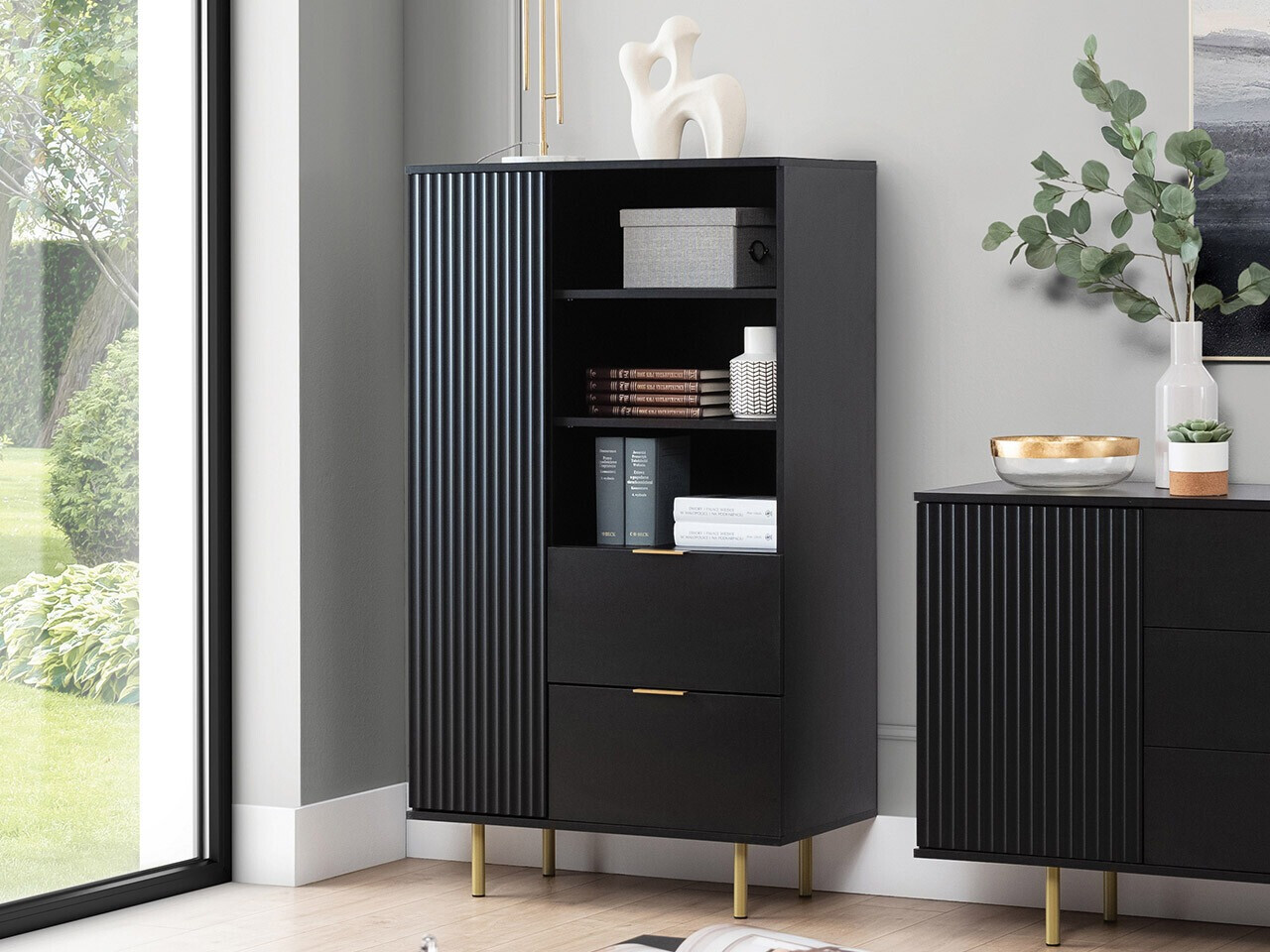 Estantería Virdomi 103 (Negro)