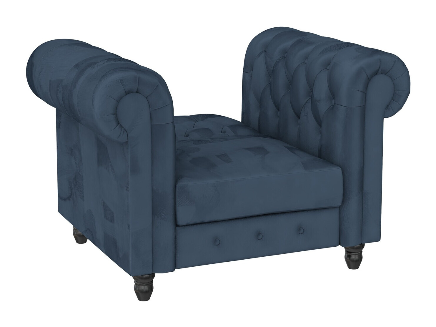 Chesterfield sillón Tulsa 630 (Azul)