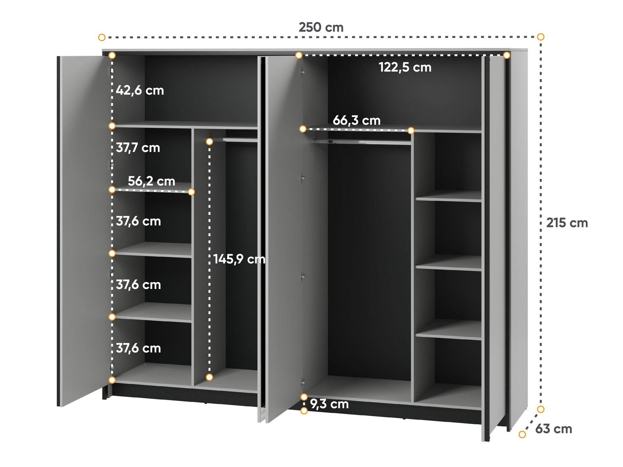 Conjunto de dormitorio Almela 105 (No)