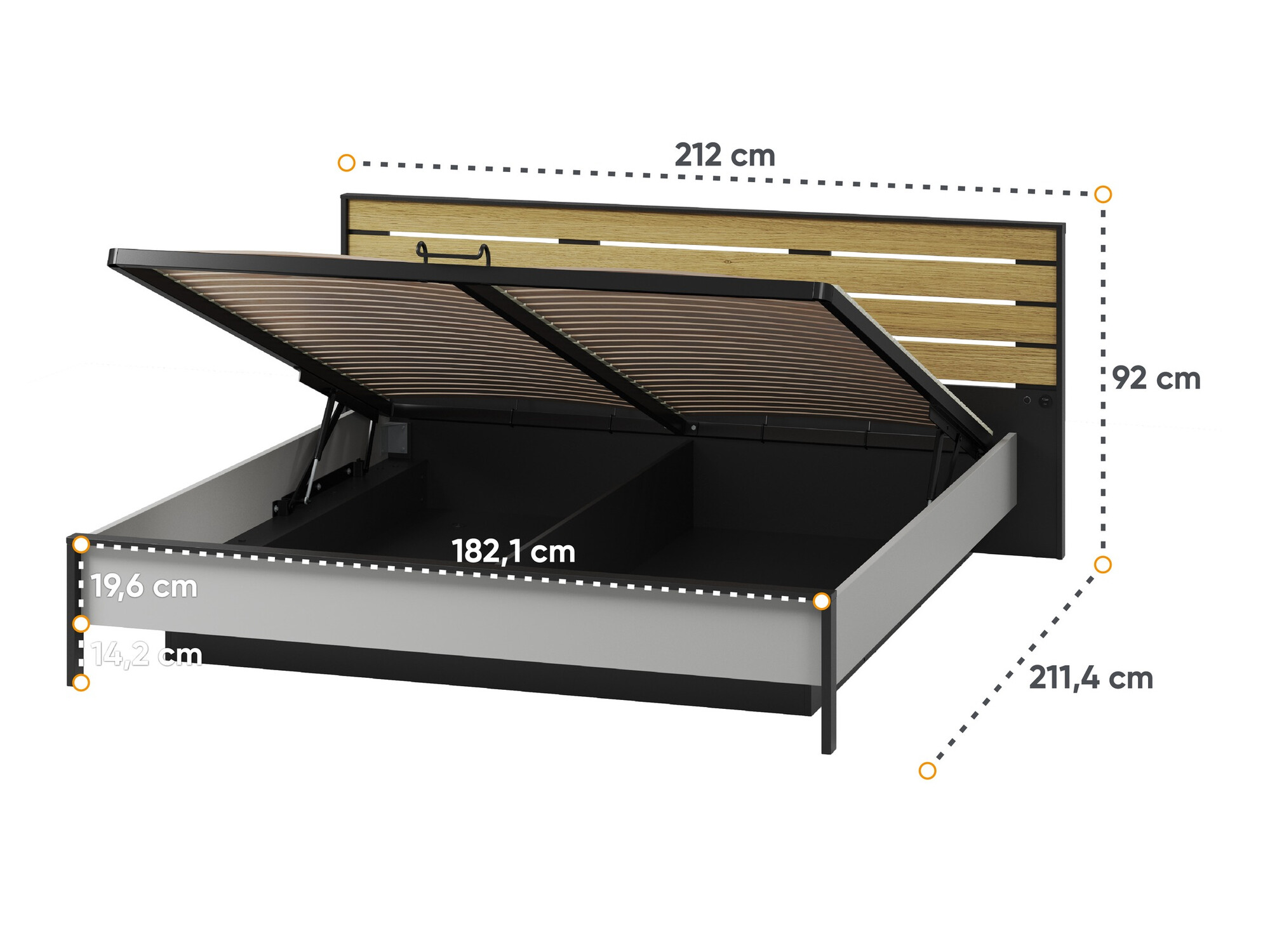 Conjunto de dormitorio Almela 105 (No)
