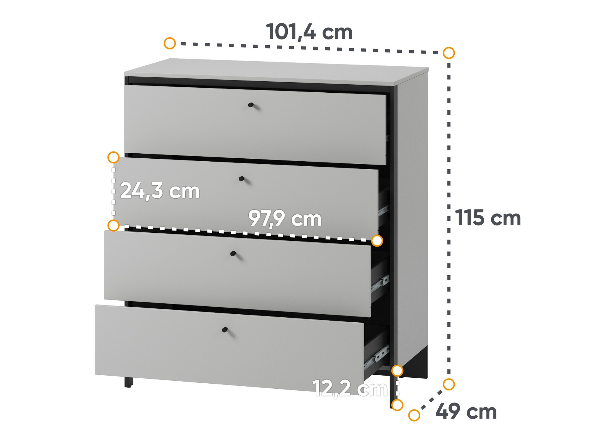 Conjunto de dormitorio Almela 105 (Si)