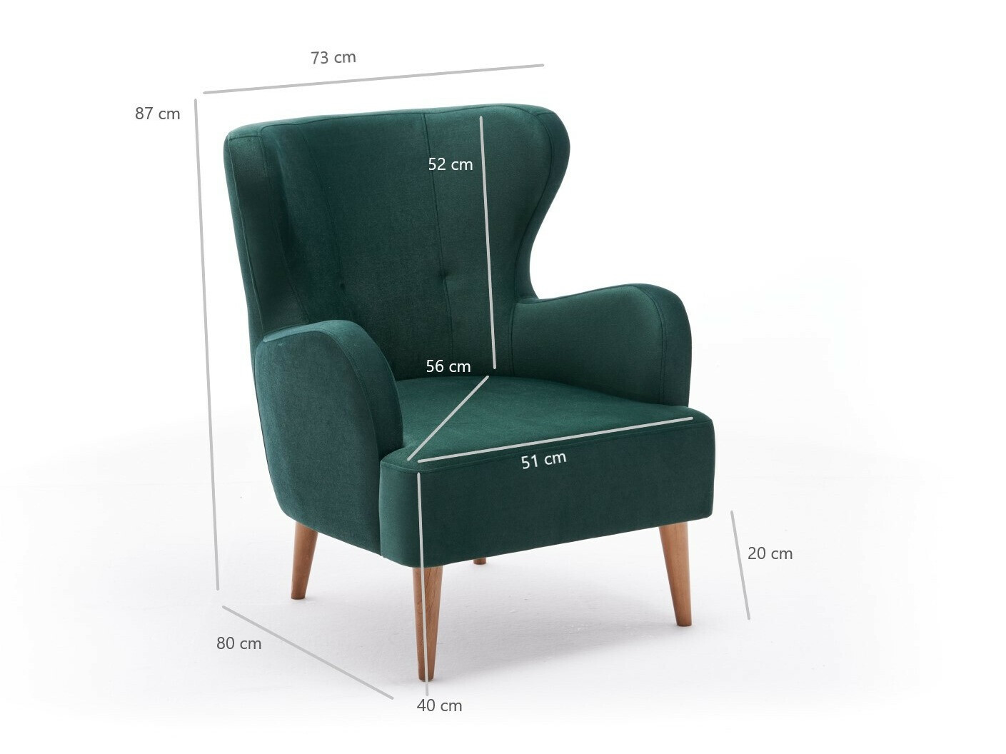 Sillón Altadena 458 (Verde)