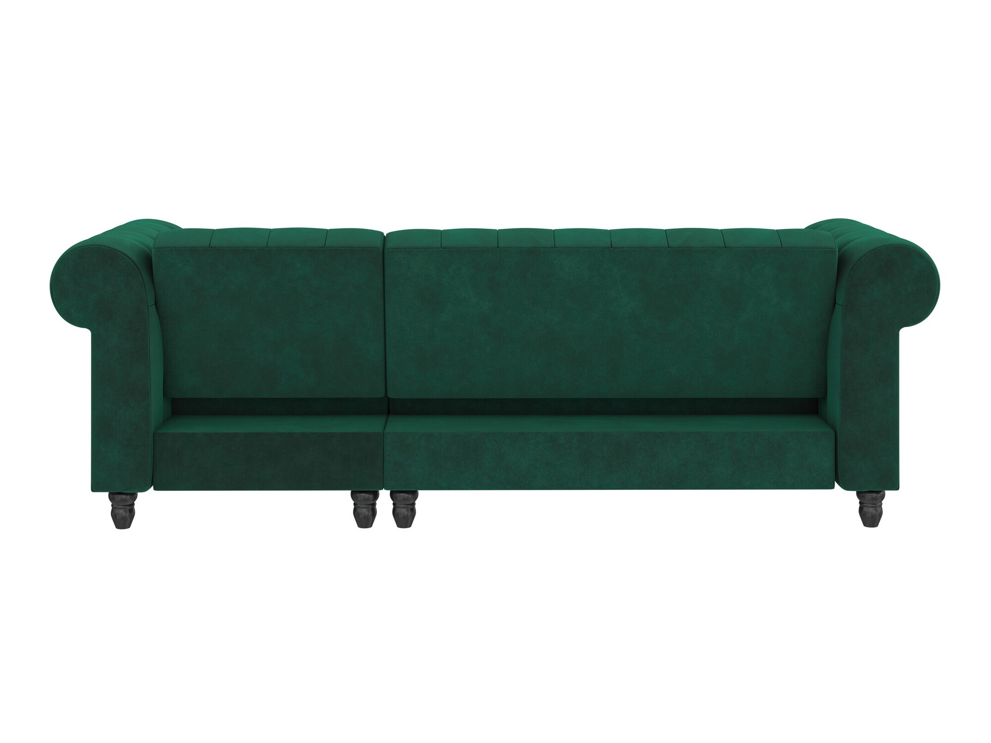 Chesterfield sofá rinconero Tulsa 622 (Verde oscuro)