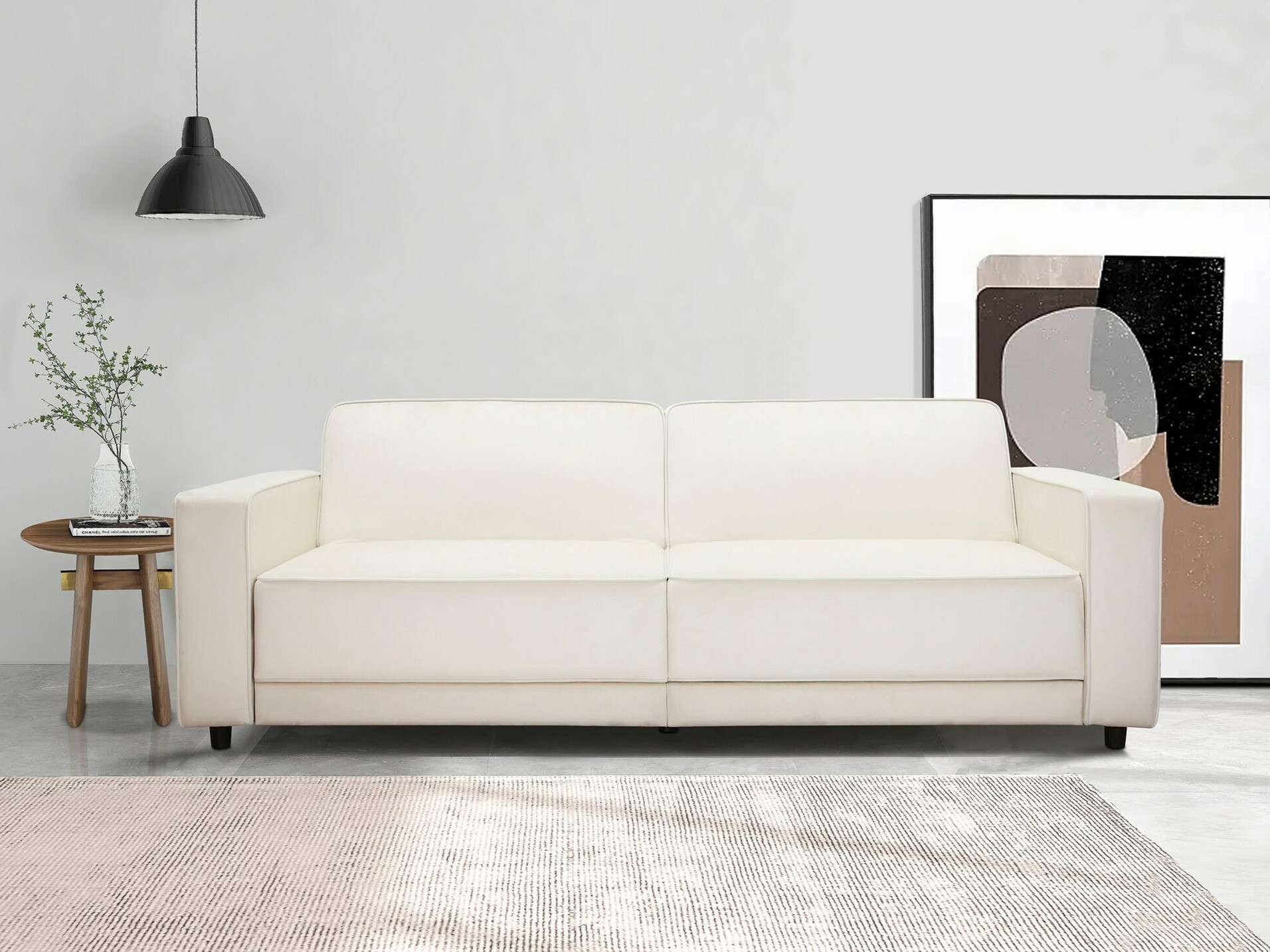 Sofá cama Tulsa 632 (Crema)