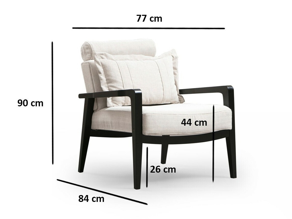 Sillón Altadena 468 (Crema)