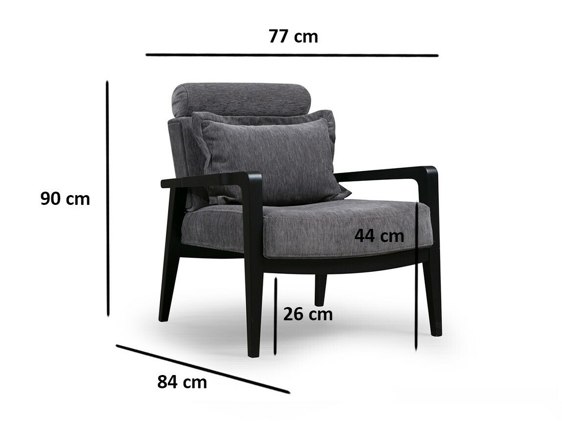 Sillón Altadena 468 (Gris)