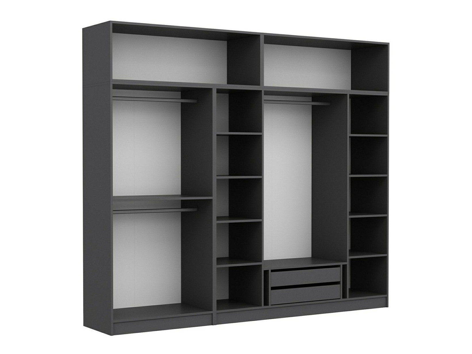 Armario Kailua L322 (Antracita + Roble)