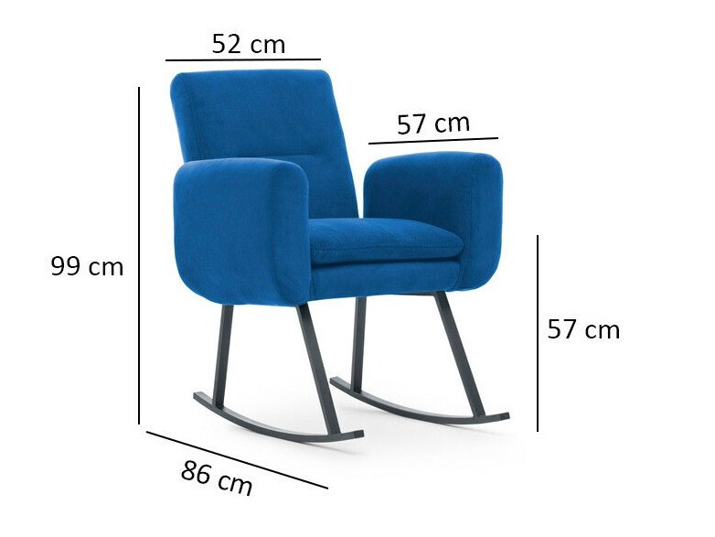 Mecedora Kailua 1647 (Azul)