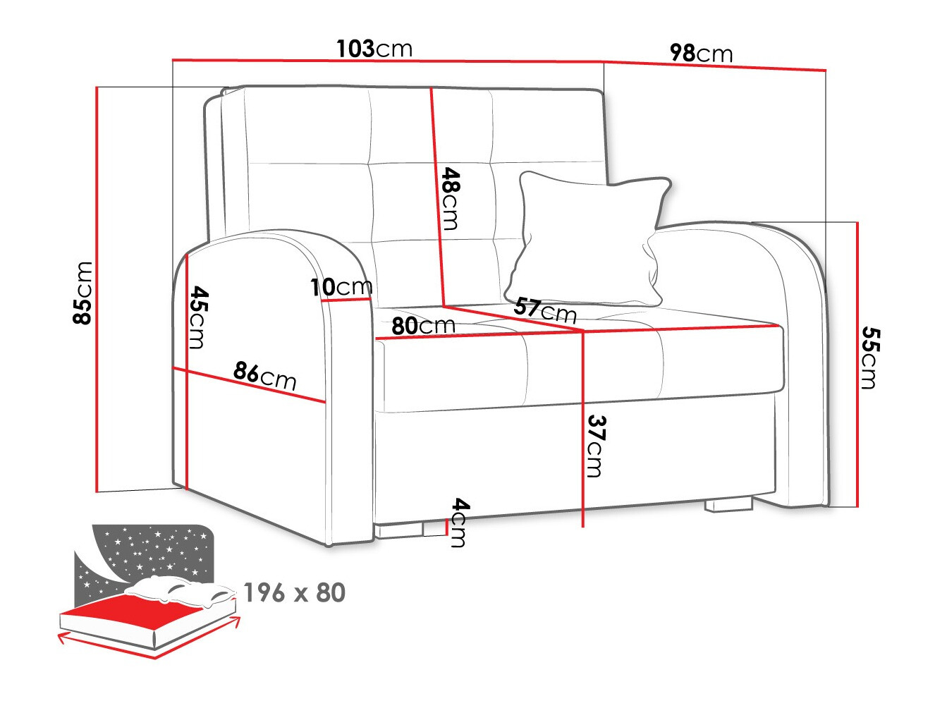 Sillón Silona I (Kronos 22)