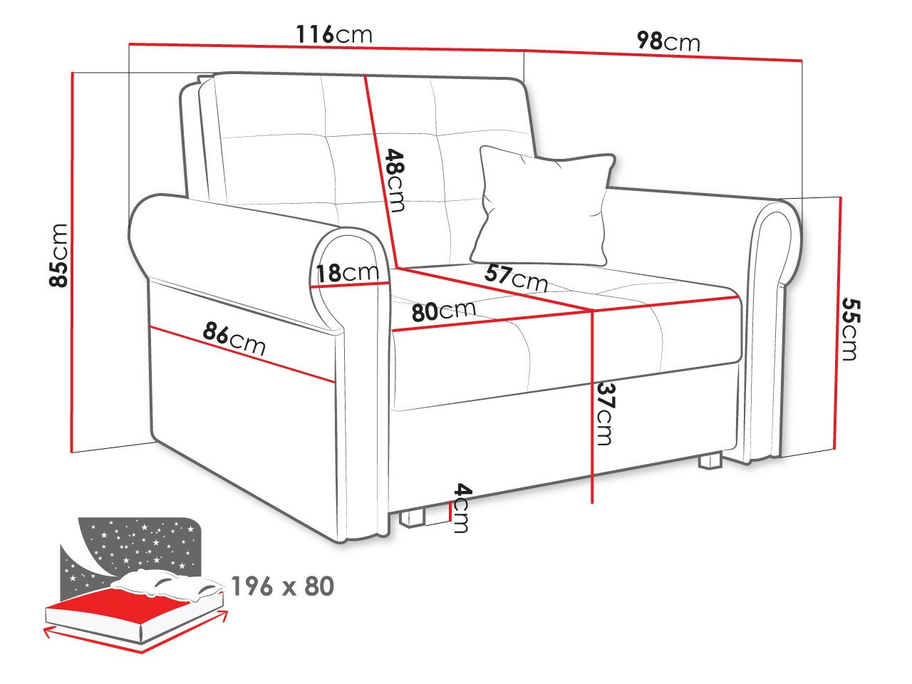 Sillón Aquala I (Kronos 19)