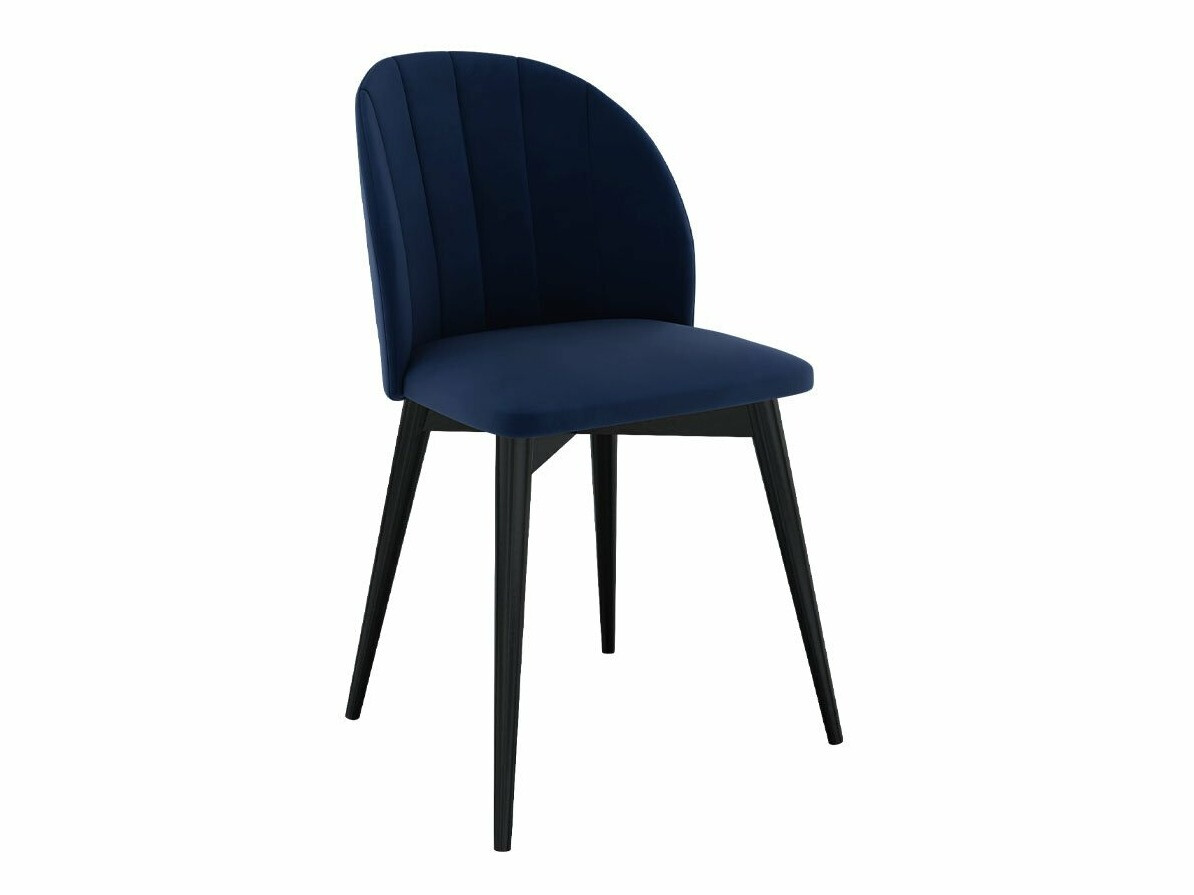 Conjunto de comedor Racine 127 (Negro + Magic Velvet 2216)