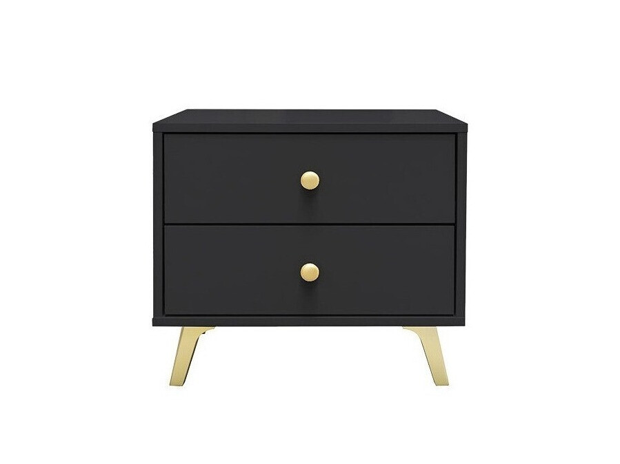 Mesilla de noche Monfera 101 (Negro)