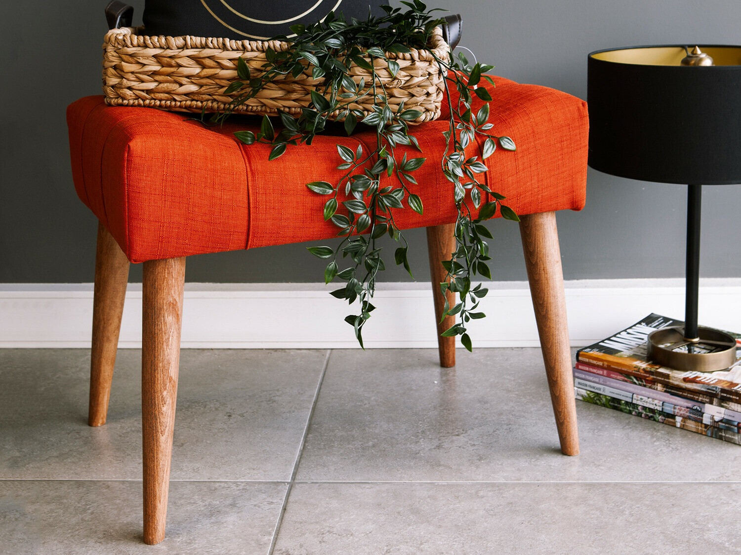 Reposapiés Altadena 535 (Naranja oscuro)