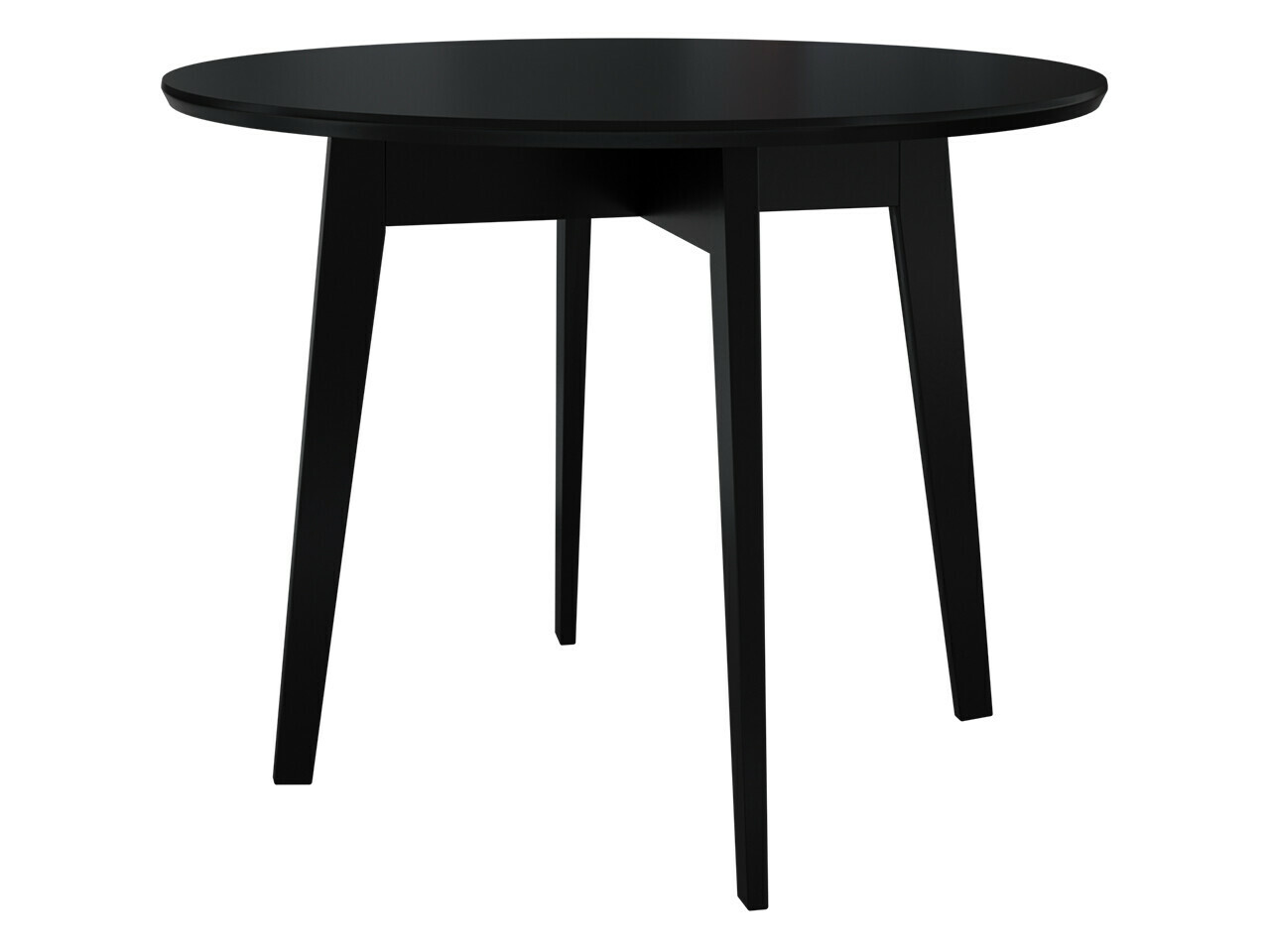 Conjunto de mesas y sillas para comedor Racine 124 (Negro)