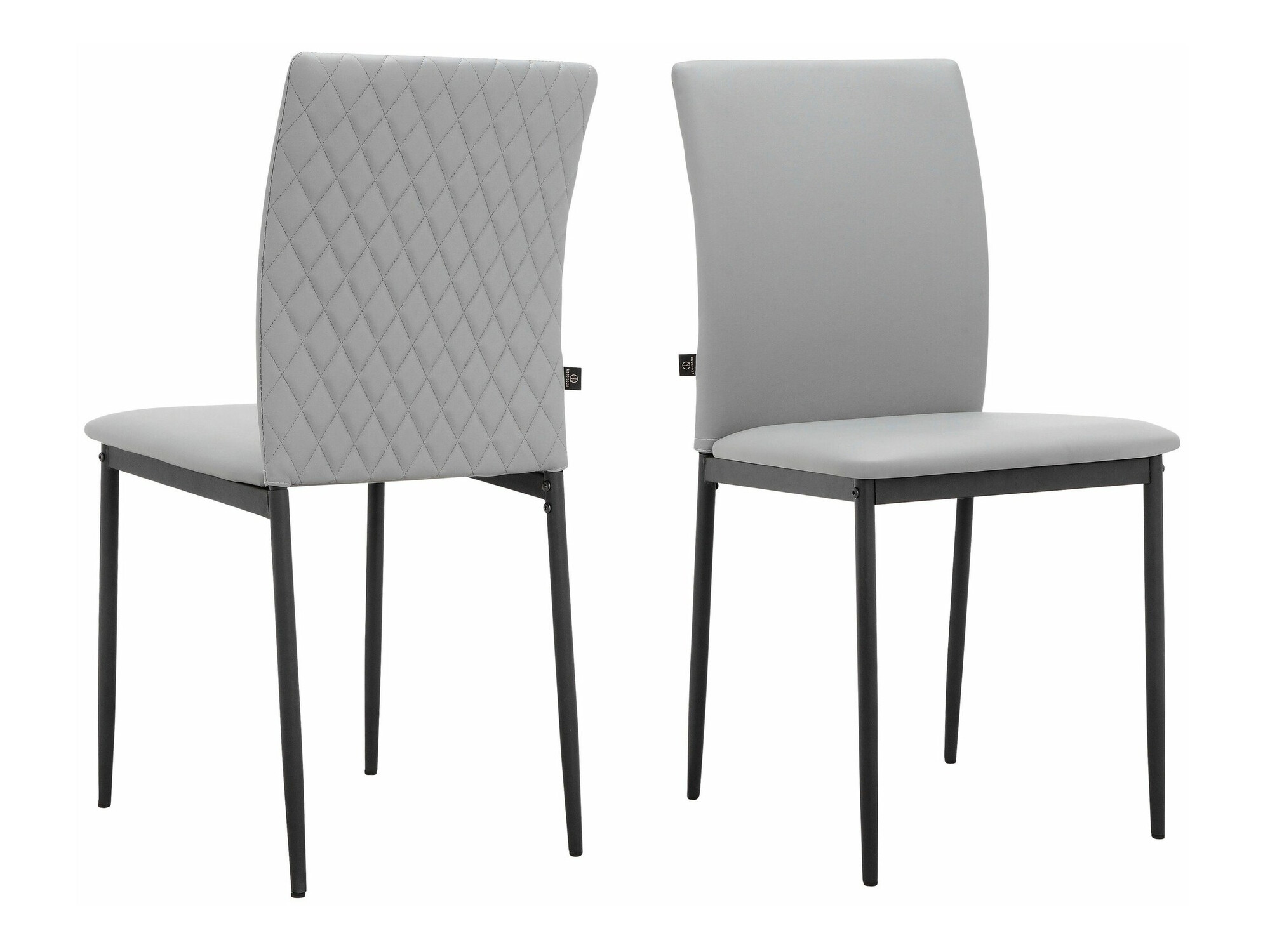 Conjunto de sillas Denton 1239 (Gris claro)