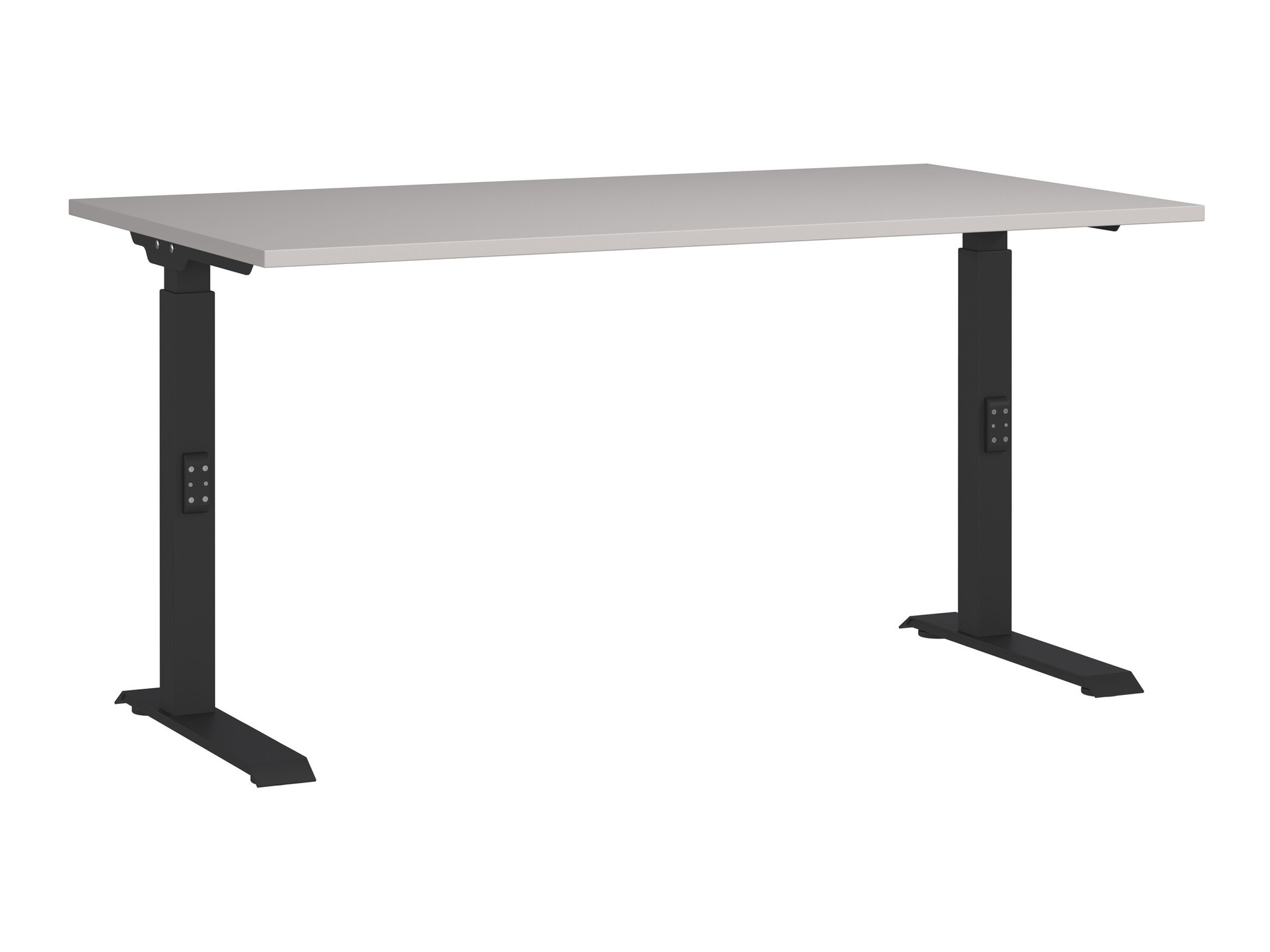 Mesa de oficina Sacramento 419 (Gris + Negro)