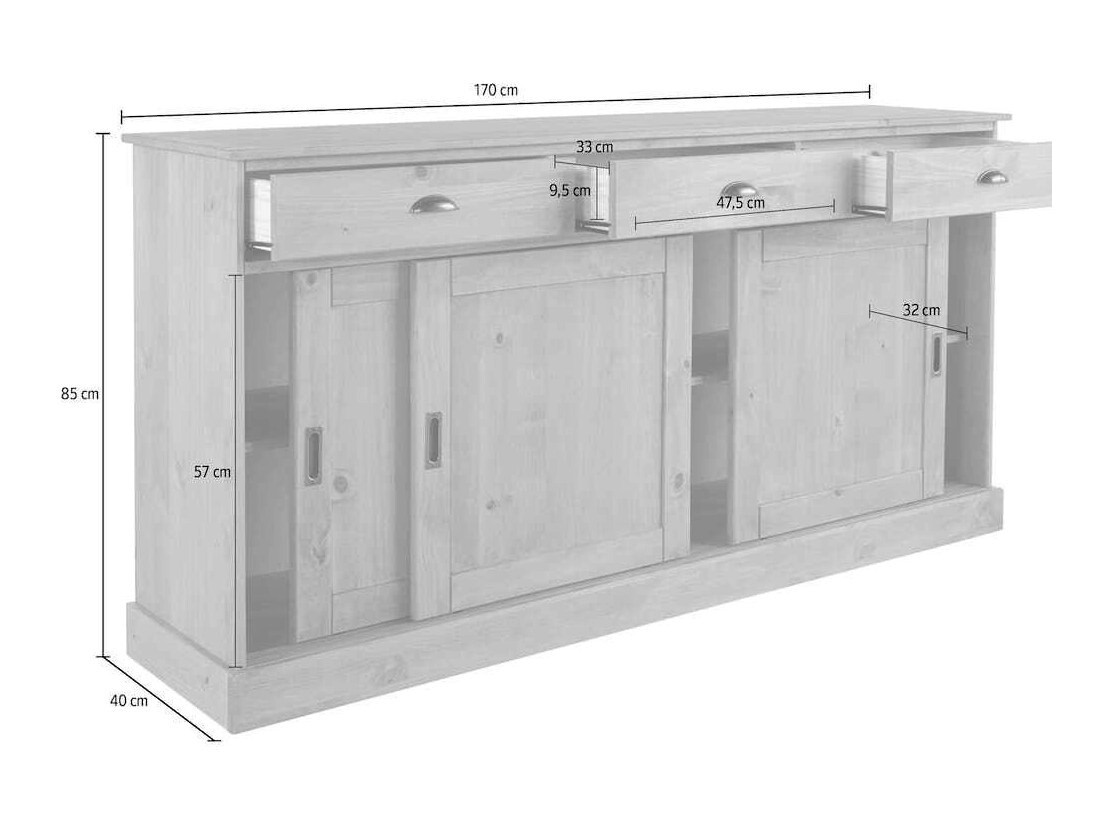 Cómoda Felelma 101 (Blanco)