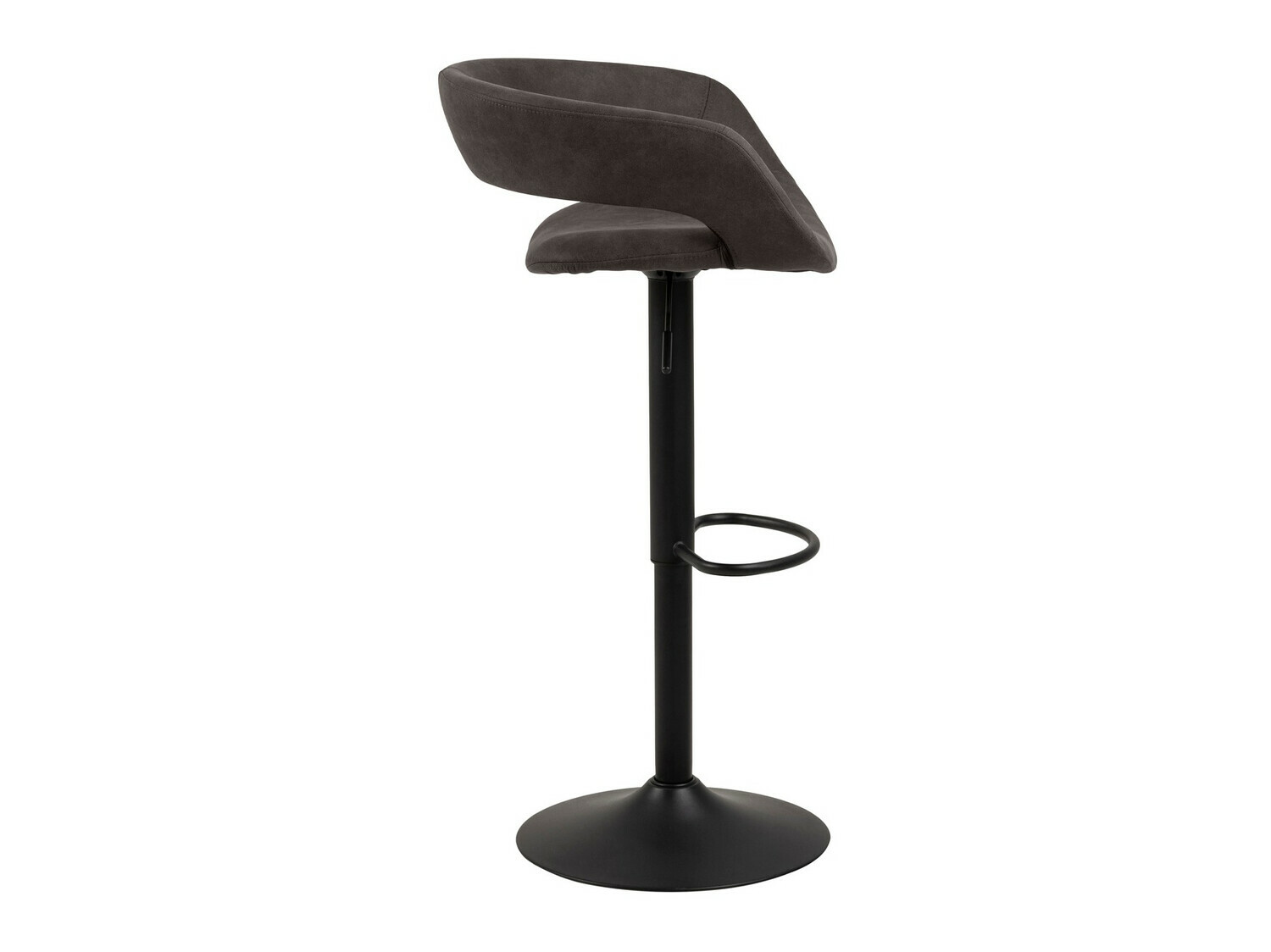 Taburete alto Norsica 280 (Antracita + Negro)