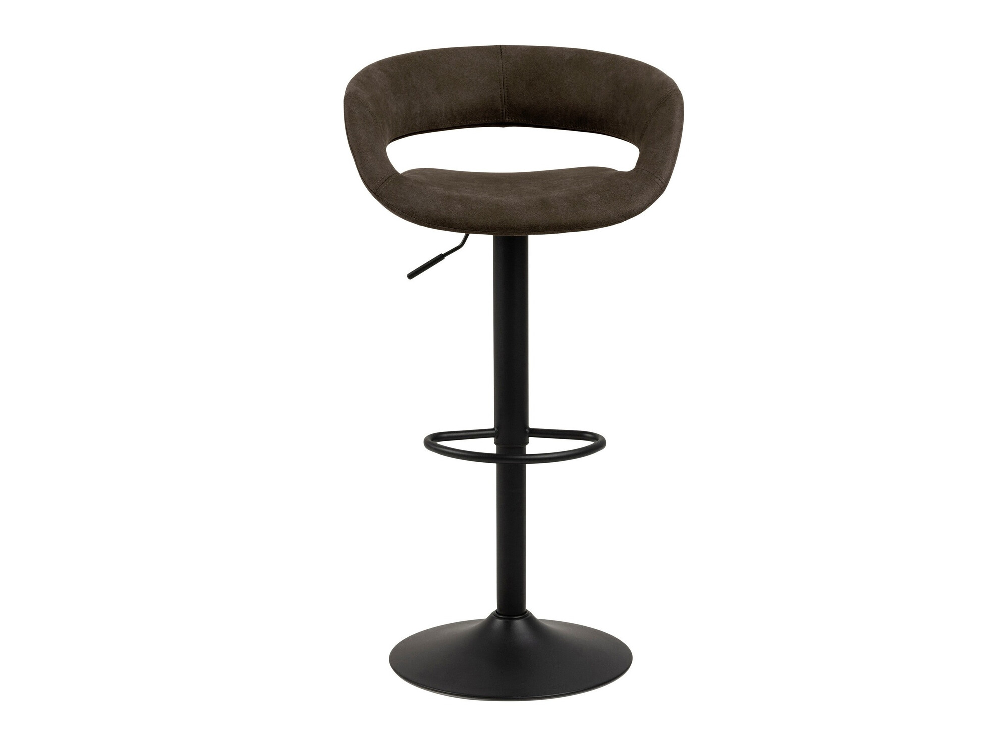 Taburete alto Norsica 280 (Antracita + Negro)