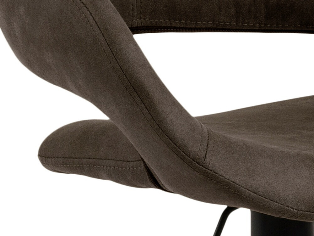 Taburete alto Norsica 280 (Antracita + Negro)