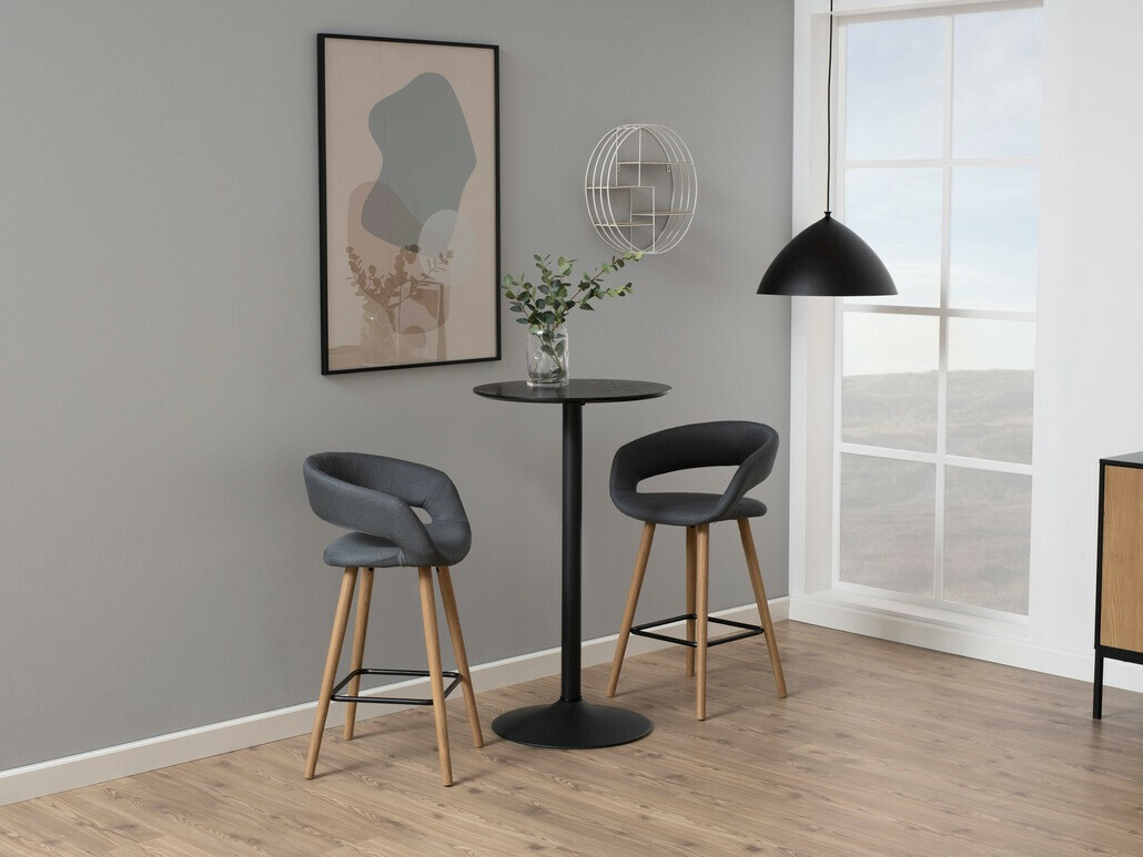 Silla de barra Norsica 139 (Gris oscuro)