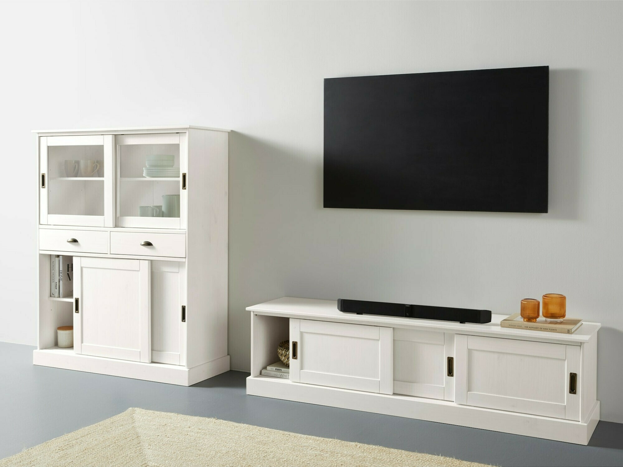 Conjunto de salón Felelma 105 (Blanco)